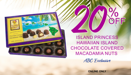 Island Princess Chocolate Promo Island Princess Chocolate Promo